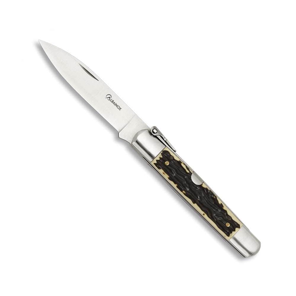 Albainox Couteau de poche Couteau MACHETE 01196 cerf lame 8.5 cm