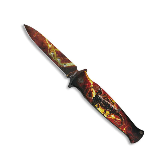 Albainox Couteau de poche Couteau pliant assisté SCORPION 3D