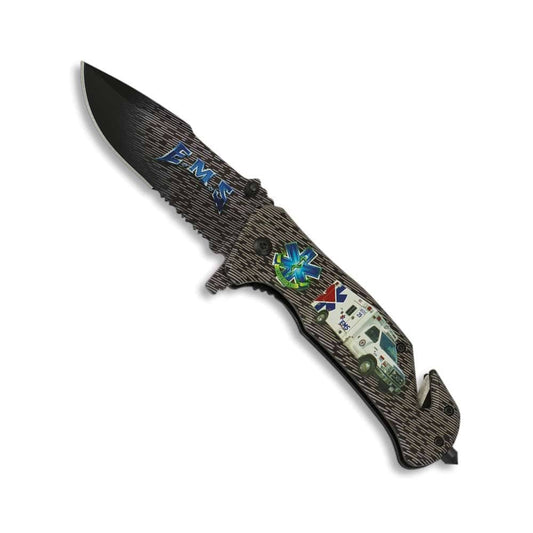 Albainox couteau de sécurité Couteau pliant tactique Albainox 18133 EMS