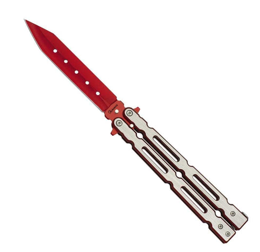 Albainox Couteau papillon Couteau papillon ALBAINOX 02161 rouge