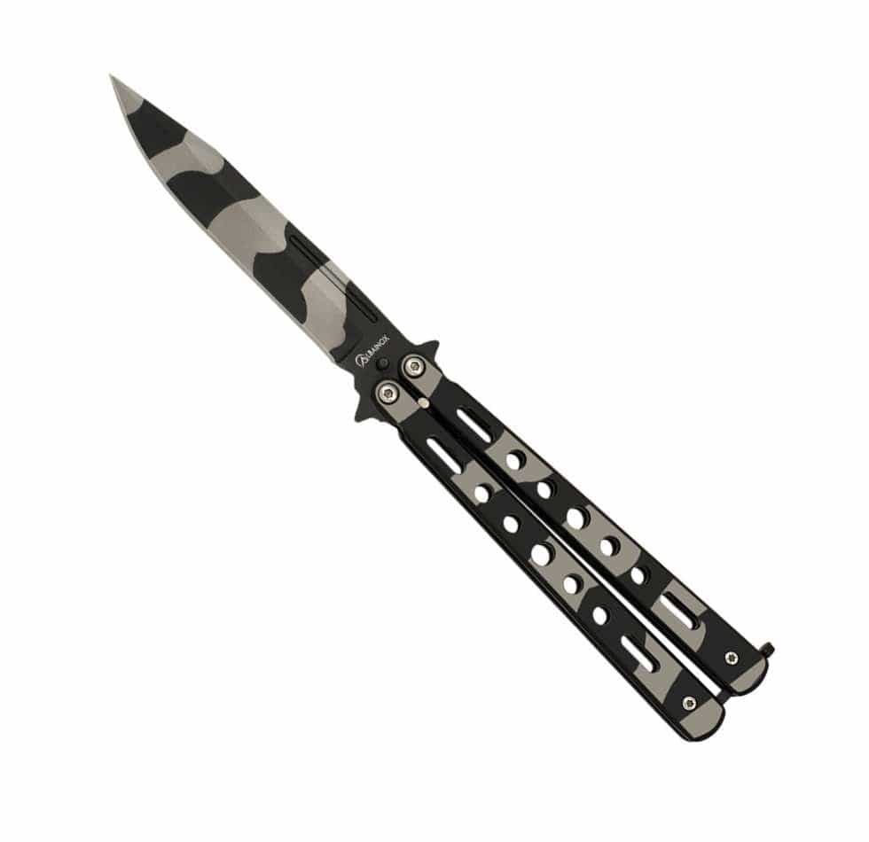 Albainox Couteau papillon Couteau papillon CAMO URBAIN 02192