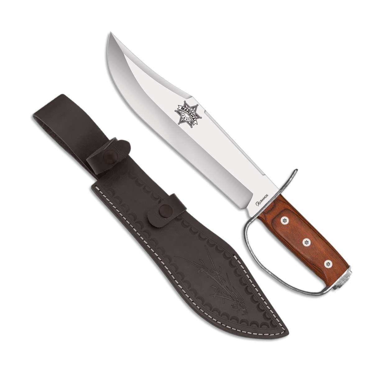 Albainox Couteaux de chasse Couteau bowie Albainox MARSHAL 32604 37 cm