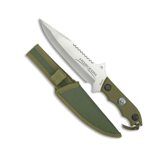 Albainox Couteaux de chasse Poignard ALBAINOX HORIZON satin 32104 vert