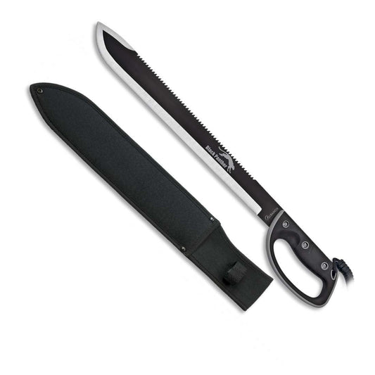 Albainox Machette Machette Albainox 31812 BLACK PANTHER avec scie 61.5 cm