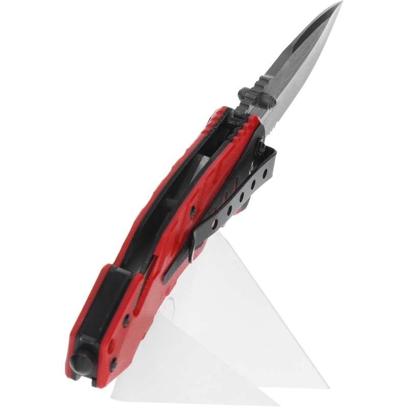 K25 Couteau pliant tactique Couteau pliant tactique K25 18319 rouge 20.7 cm