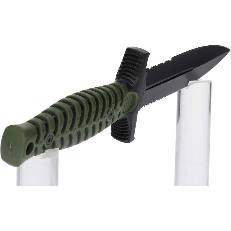 Couteau de botte double tranchant K25 32207 vert - Couteaux de combat - K25