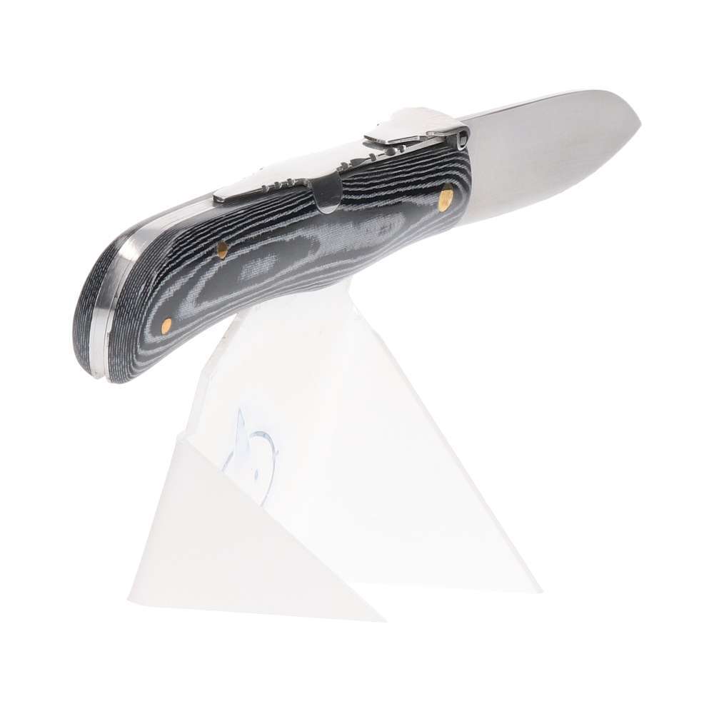 Couteau Albainox 01650 stamina noir lame 8.3 cm - Couteau de poche - Albainox