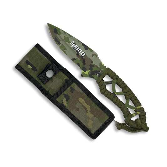 Couteau tactique Albainox 32252 APALACHEE vert - Couteaux de combat - Albainox