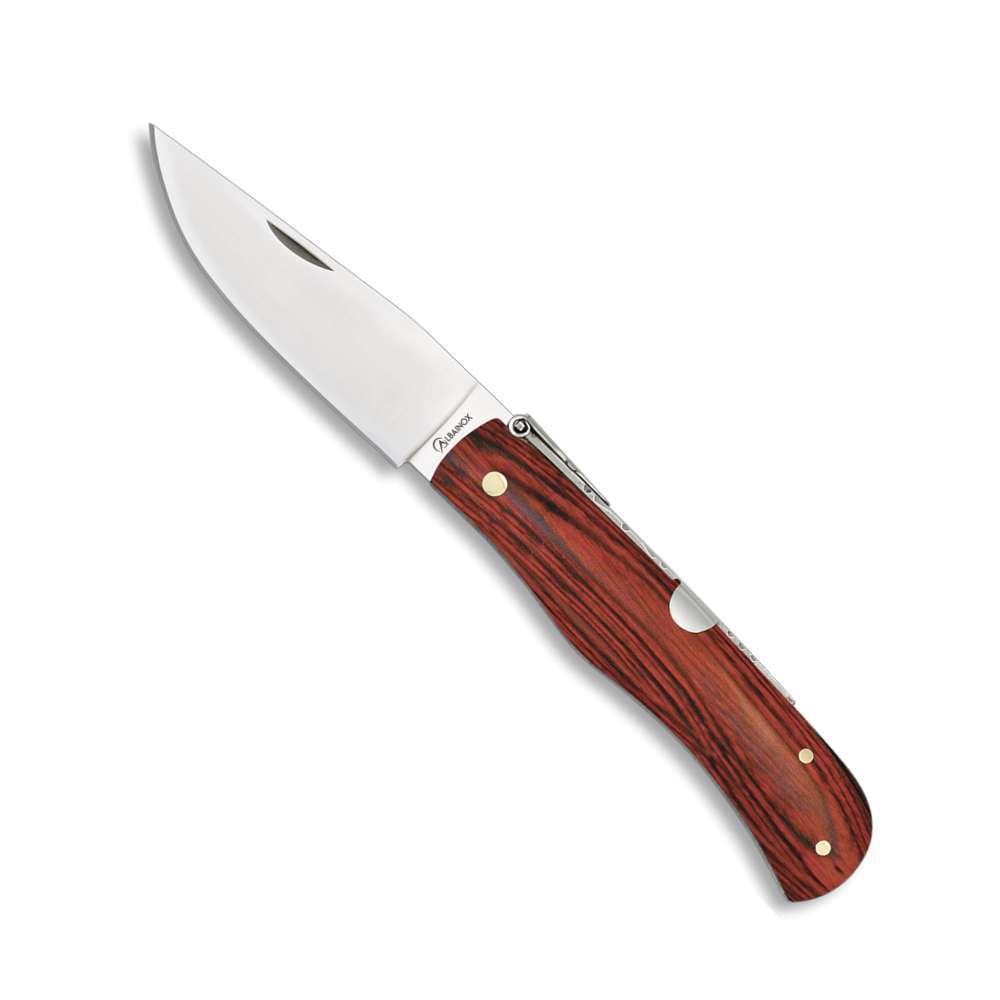 Couteau Albainox 01649 stamina rouge lame 8.3 cm - Couteau de poche - Albainox