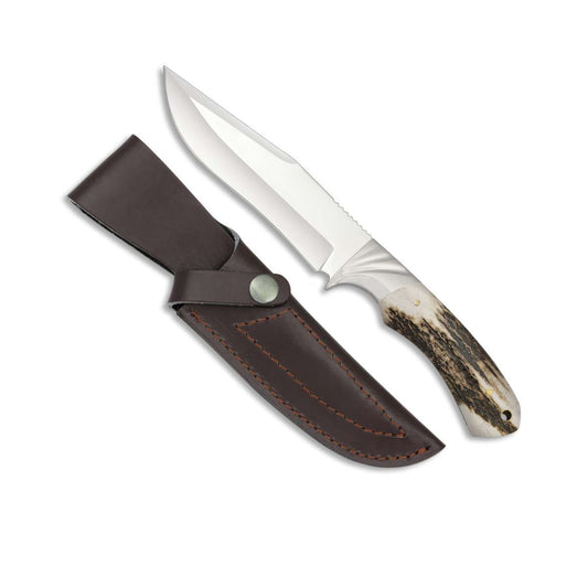Couteau de chasse bowie Albainox 32318 corne de cerf - Albainox